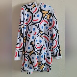 Colorful Smiley Face Hoodie
